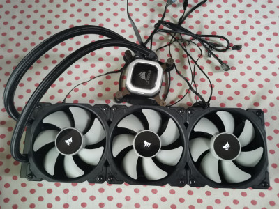 Cooler CPU Corsair Hydro Series H150i Pro RGB Intel 1151 v2/1200. foto