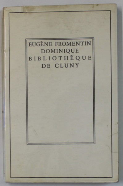 DOMINIQUE par EUGENE FROMENTIN , 1959