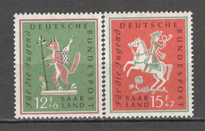 Saarland.1958 Pentru tineret-Lieduri SS.555