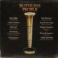 Vinil LP Various &lrm;&ndash; Ruthless People : The Original Motion Picture Soundtrack (VG++)