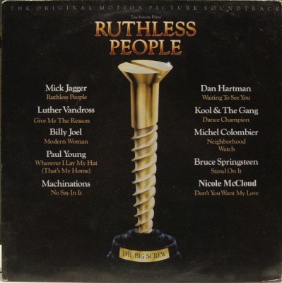 Vinil LP Various &amp;lrm;&amp;ndash; Ruthless People : The Original Motion Picture Soundtrack (VG++) foto