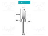 V&Atilde;&cent;rf tip cu&Aring;&pound;it 5mm pentru sta&Aring;&pound;ie de lipit SHENZHEN BAKON