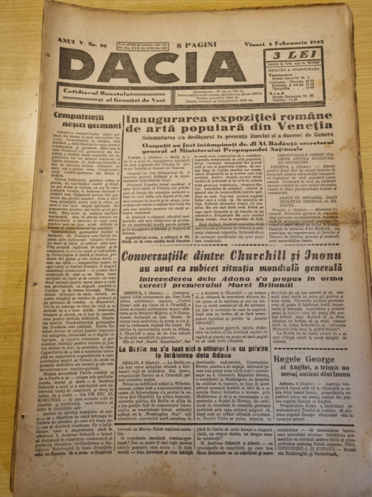 Dacia 5 februarie 1943-stiri al 2-lea razboi mondial,batalia de la stalingrad