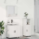 VidaXL Set de mobilier pentru baie Pe perete 3 pcs Alb 61 x 35 x 64 cm 3392943
