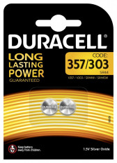 Baterie 357 / 303 / SR44 - Duracell ,2 buc / set foto