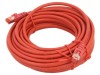 Patch Cord S/FTP Cat6 LSZH Roșu 10m