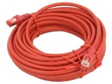 Patch Cord S/FTP Cat6 LSZH Roșu 10m