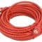 Patch Cord S/FTP Cat6 LSZH Roșu 10m