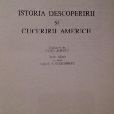 ISTORIA DESCOPERIRII SI CUCERIRII AMERICII