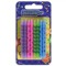 Lum&acirc;nări Aniversare, Multicolor, Set 24 Bucăți, Sclipici
