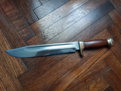 Cutit Bowie Anton Wingen Jr. Othello Solingen Crocodile Hunter RAR! foto