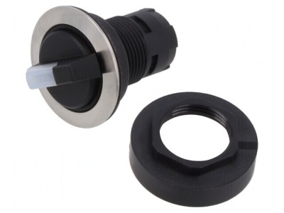 Comutator Rotativ 22mm cu 3 Poziții foto