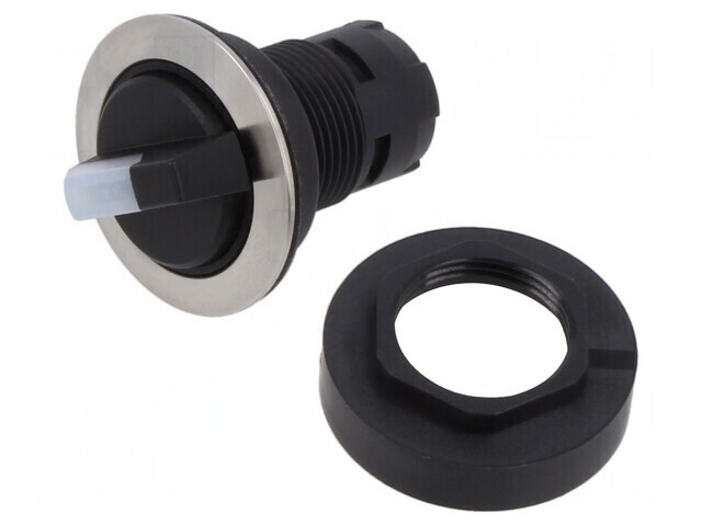 Comutator Rotativ 22mm cu 3 Poziții
