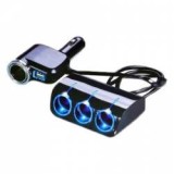 Priza auto cu bricheta Olesson 1528 1 x USB 4 iesiri