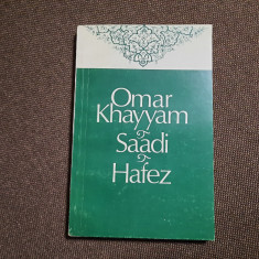 OMAR KHAYYAM, SAADI, HAFEZ- 3 POETI PERSANI