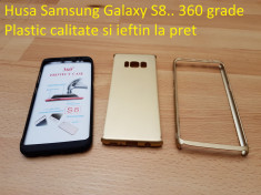 Husa Samsung Galaxy S8.. 360 grade Plastic calitate si ieftin la pret foto