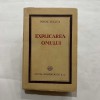 Mihai Ralea - Explicarea omului