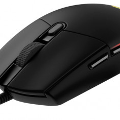 Mouse gaming Logitech G203 LIGHTTSYNC cu iluminare RGB, 8K DPI, negru - RESIGILAT