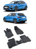 Cumpara ieftin Covorase cauciuc stil tavita dedicate Audi A3 8Y (2021-2022)