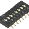 Comutator DIP-SWITCH 8 Secțiuni ON-OFF 24VDC