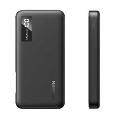 POWER BANK Ugreen &amp;quot;PB311&amp;quot;, 10000mAh, PD 3.0 + QC 3.0 145W, 1 x USB; 1 x USB Type-C, total 3A, gri, &amp;quot;25742&amp;quot; (timbru verde 0.98 lei) - 6941876227426 foto