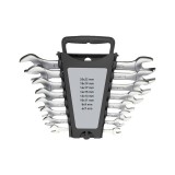 Set 8 Chei Fixe Duble WGB, 6-22mm, Crom Vanadiu, Trusa Chei Fixe, DIN, ISO