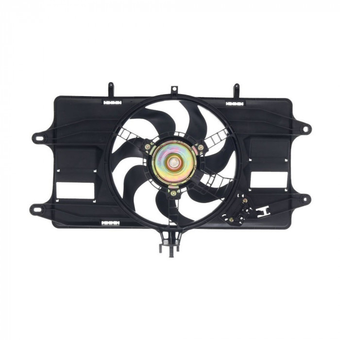 Elice ventilator Fiat Doblo, 2000-2006, 270 W; 300 Mm; (2 +2) Pini, Cu Suport Si Motoras, SRL, OE: 46737732; 51738,