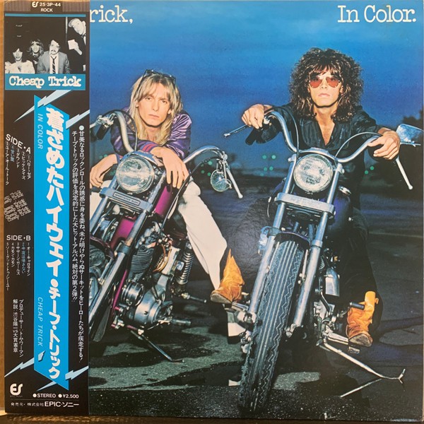Vinil LP &quot;Japan Press&quot; Cheap Trick &lrm;&ndash; In Color (EX)