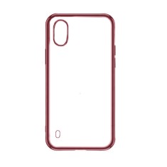 Husa SAMSUNG Galaxy A10 - Plating Soft Mat (Rosu)