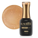 Cumpara ieftin Rubber Base LUXORISE Glamour Collection - Gold Nougat 15ml