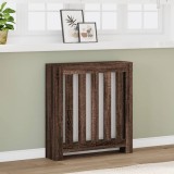vidaXL Mască pentru calorifer stejar maro 78x20x82 cm lemn prelucrat 852732