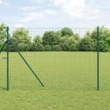 VidaXL Gard Euro Verde 1.6x10 m Oțel