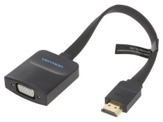 Convertor D-Sub 15pin la HDMI 0,15m Negru