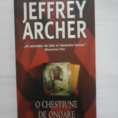 O CHESTIUNE DE ONOARE - JEFFREY ARCHER