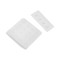 Set 2 extensii fixe pentru sutien Crisalida, latime 70 mm, Alb