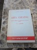 Arta creatiei - T. D. L&aacute;senco