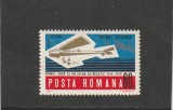 ROMANIA 1970 LP 750 AVIONUL CU REACTIE HENRI COANDA MNH NESTAMPILAT