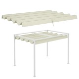 Outsunny Acoperiș de schimb pentru pergolă, material de &icirc;nlocuire, protecție solară Anti-UV 30+ pentru pergolă de 3 x 2 m | Aosom Romania