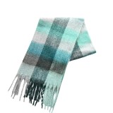 Cumpara ieftin Fular ecosez Cashmere verde