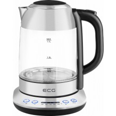 Cana electrica fierbator ECG RK 1781 glass, 1.7 L, 2200 W, 5 setari de