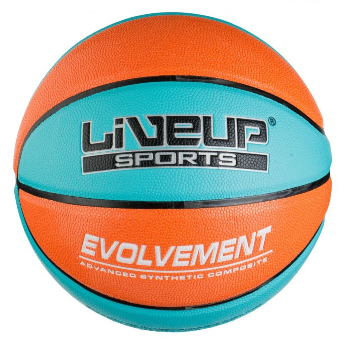 Minge Baschet Liveup Sports Evolvement, Număr 7, Portocaliu și Verde Marin