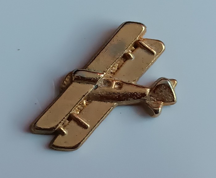QW9 N2 51 - Insigna - tematica aviatie - simbol avion utilitar