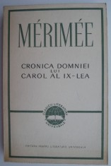 Cronica domniei lui Carol al IX-lea &ndash; Prosper Merimee