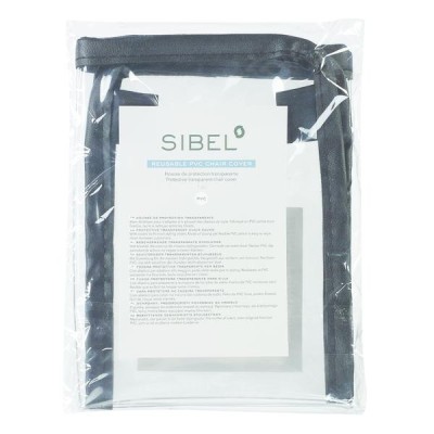 Husa profesionala transparenta pentru scaun salon/coafor/frizerie - Sibel foto