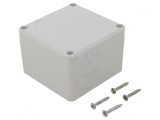 Carcasă Universală ABS Gri cu Garnitură 80x82x55mm