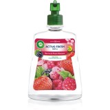 Air Wick Active Fresh Berries &amp; Peach Blossom odorizant de camera rezervă 228 ml