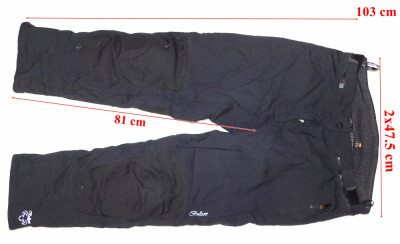 Pantaloni moto Bullson Sheltex ventilatii protectii dama marimea 42(L spre XL) foto