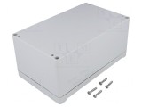 Carcasă universală ABS gri IP66 120x200x90mm