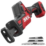Skil 3475 CA - Fierastrau sabie fara acumulatori si incarcator Li-Ion 20 V - Ah 25.4 mm accesorii