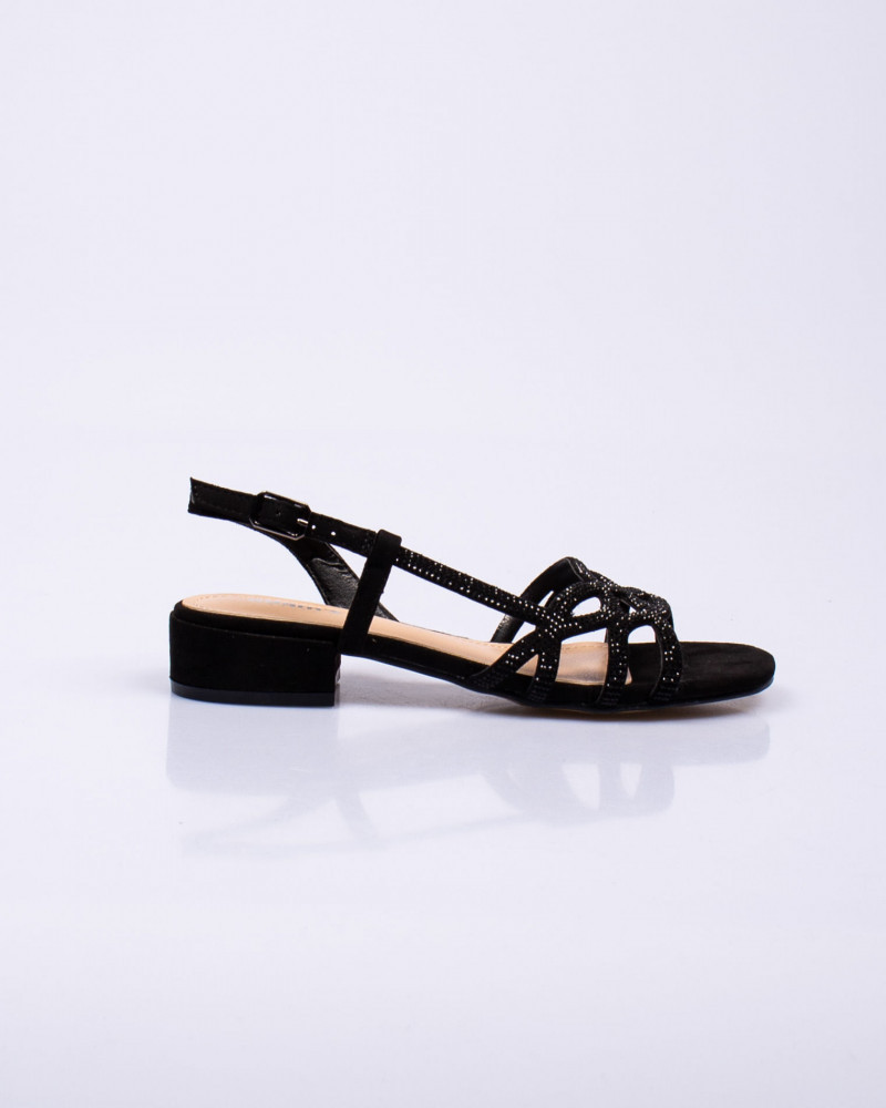 Sandale elegante cu toc mic si aplicatii pentru femei 23HAT15084 | arhiva  Okazii.ro